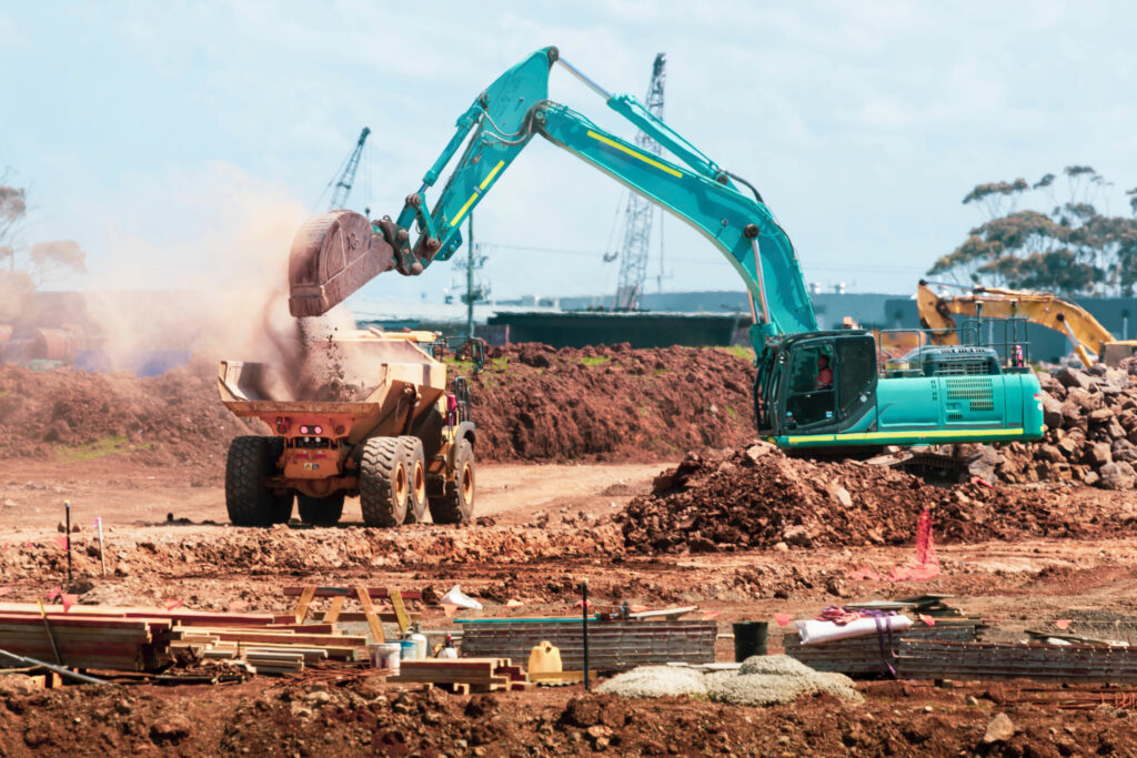 Construction and excavation machinery insurance /casco of machinery/
